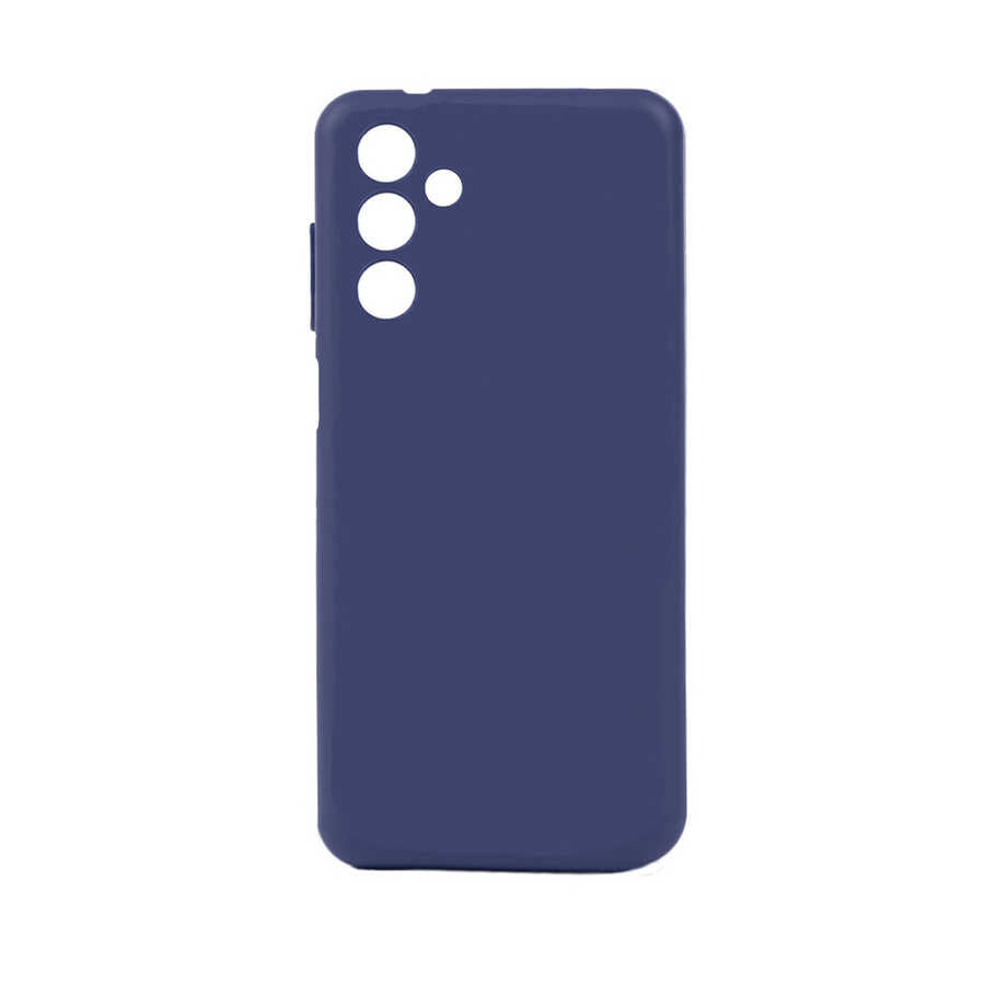 Galaxy A04S Kılıf Zore Biye Silikon Lacivert