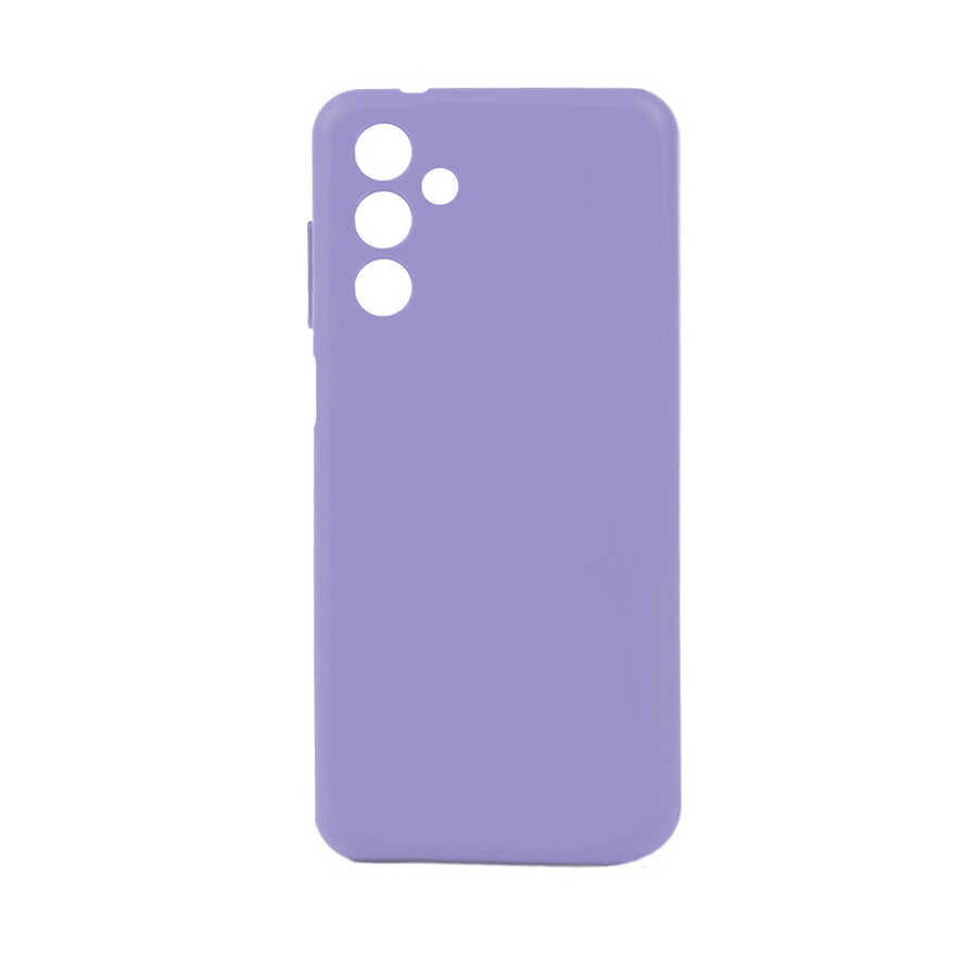 Galaxy A04S Kılıf Zore Biye Silikon Lila