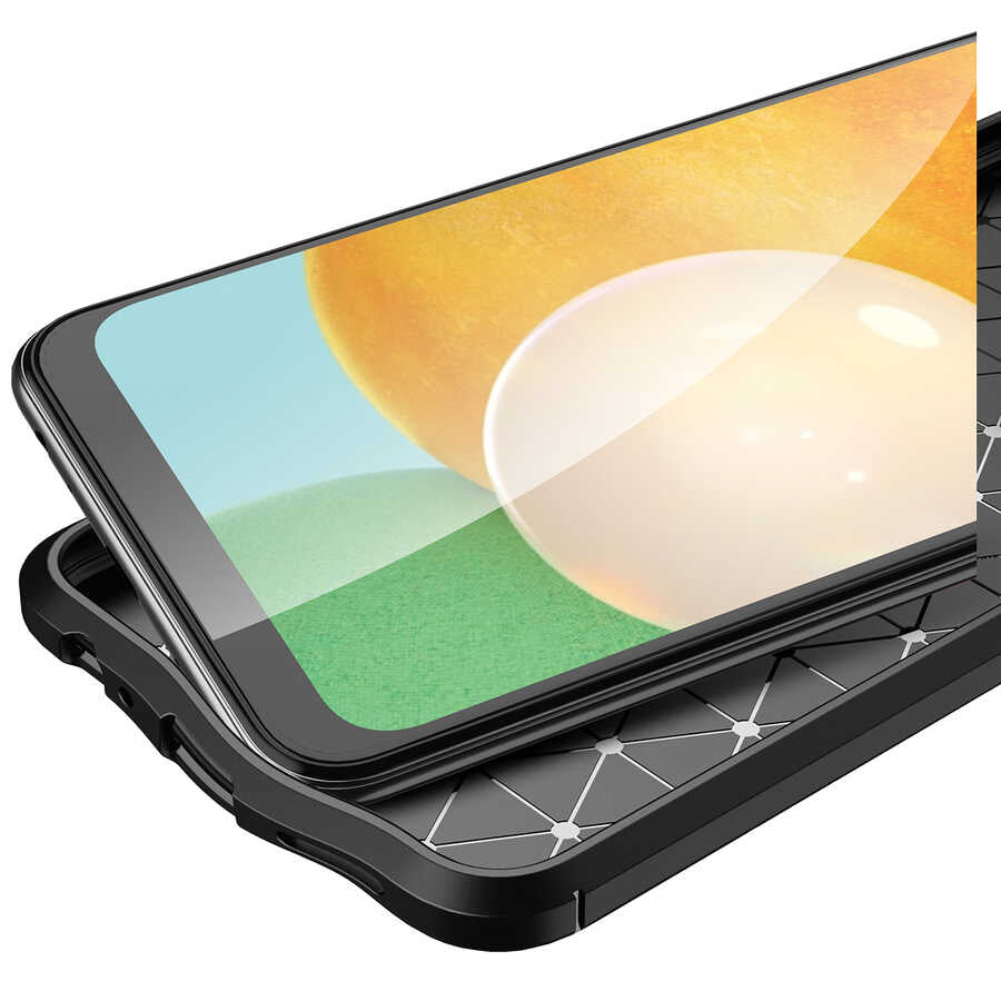 Galaxy A04S Kılıf Zore Niss Silikon Kapak Lacivert