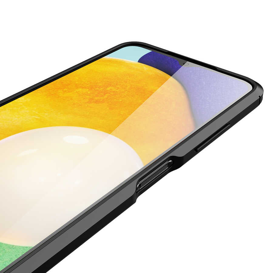 Galaxy A04S Kılıf Zore Niss Silikon Kapak Lacivert