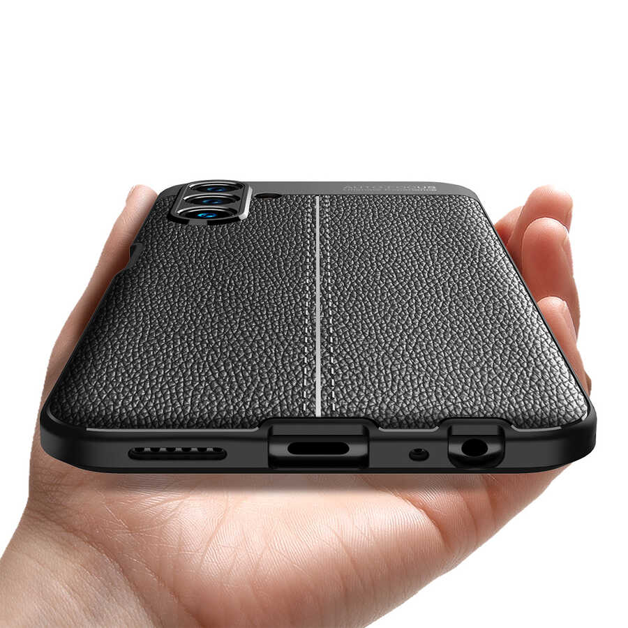 Galaxy A04S Kılıf Zore Niss Silikon Kapak Lacivert