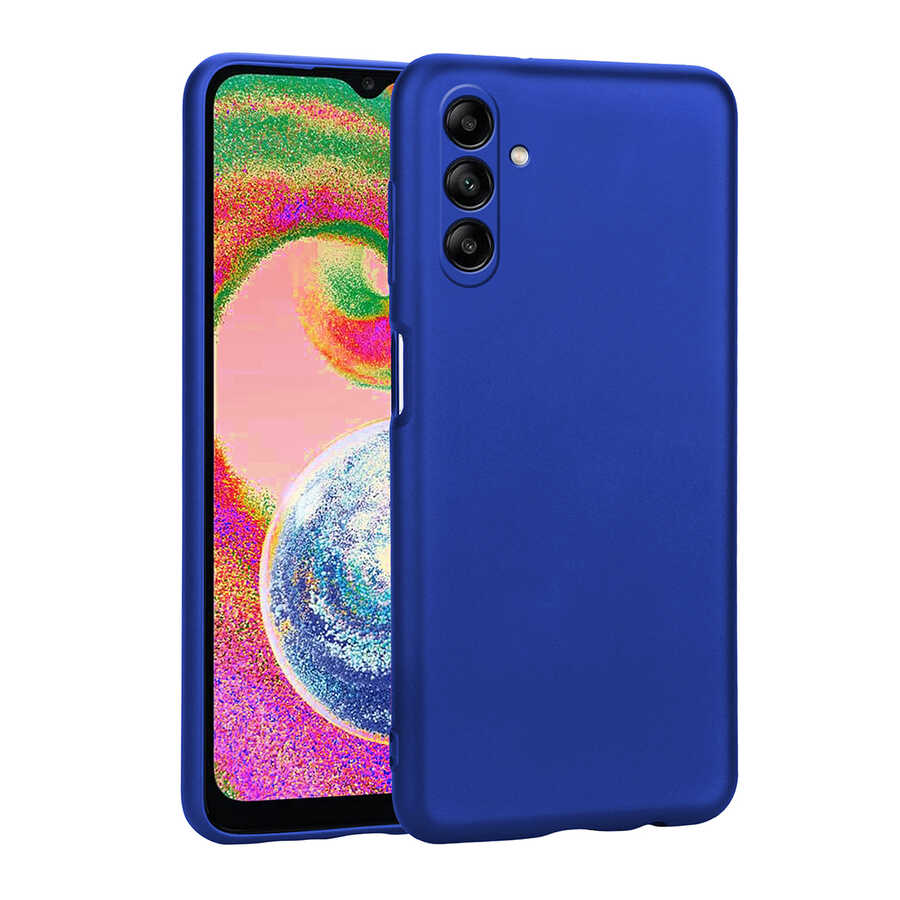 Galaxy A04S Kılıf Zore Premier Silikon Kapak Mürdüm