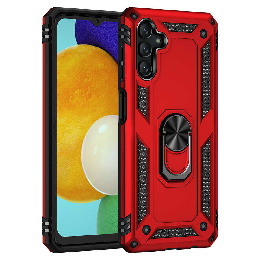 Galaxy A04S Kılıf Zore Vega Kapak Gold