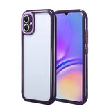 Galaxy A05 Kılıf Kamera Korumalı Renkli Kenar ve Çerçeve Tasarımlı Zore Vitamin Kapak Yeşil