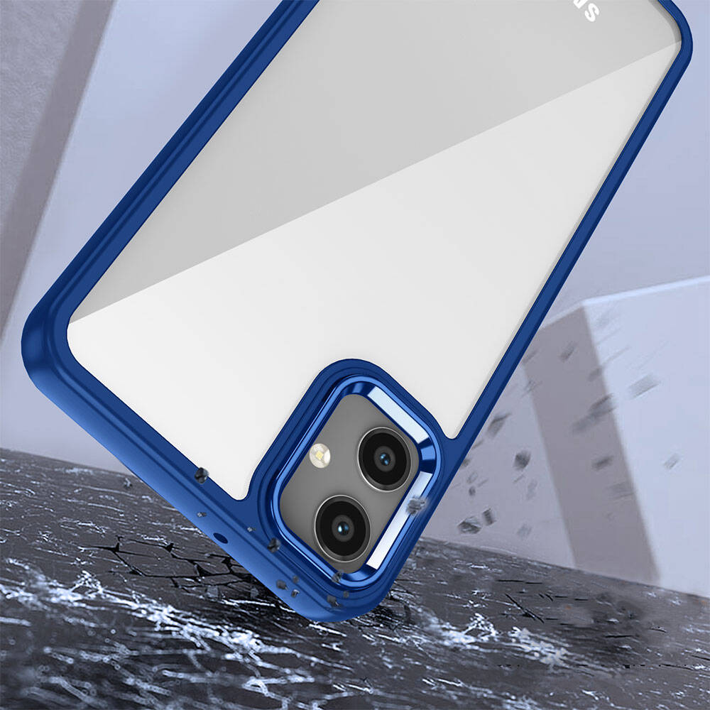 Galaxy A05 Kılıf Zore Flora Kapak Lila