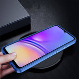 Galaxy A05 Kılıf Zore Flora Kapak Lila