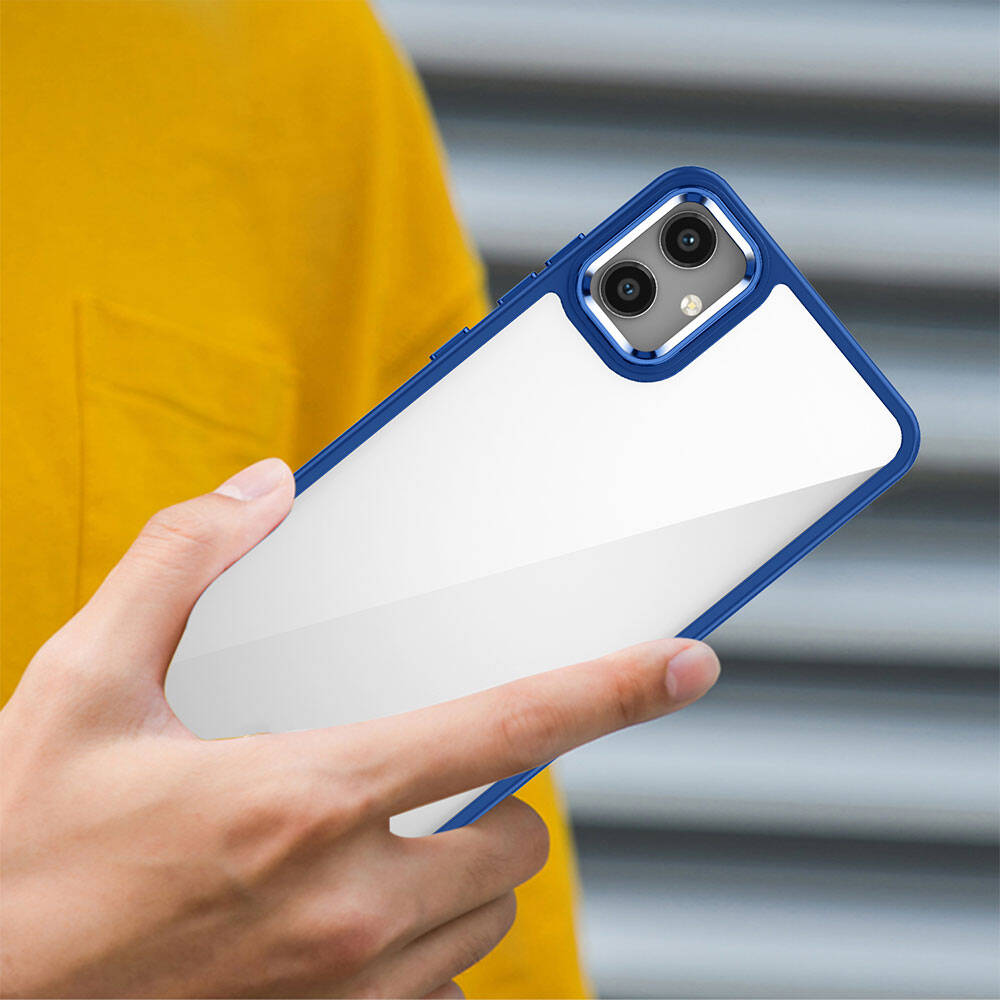 Galaxy A05 Kılıf Zore Flora Kapak Siyah