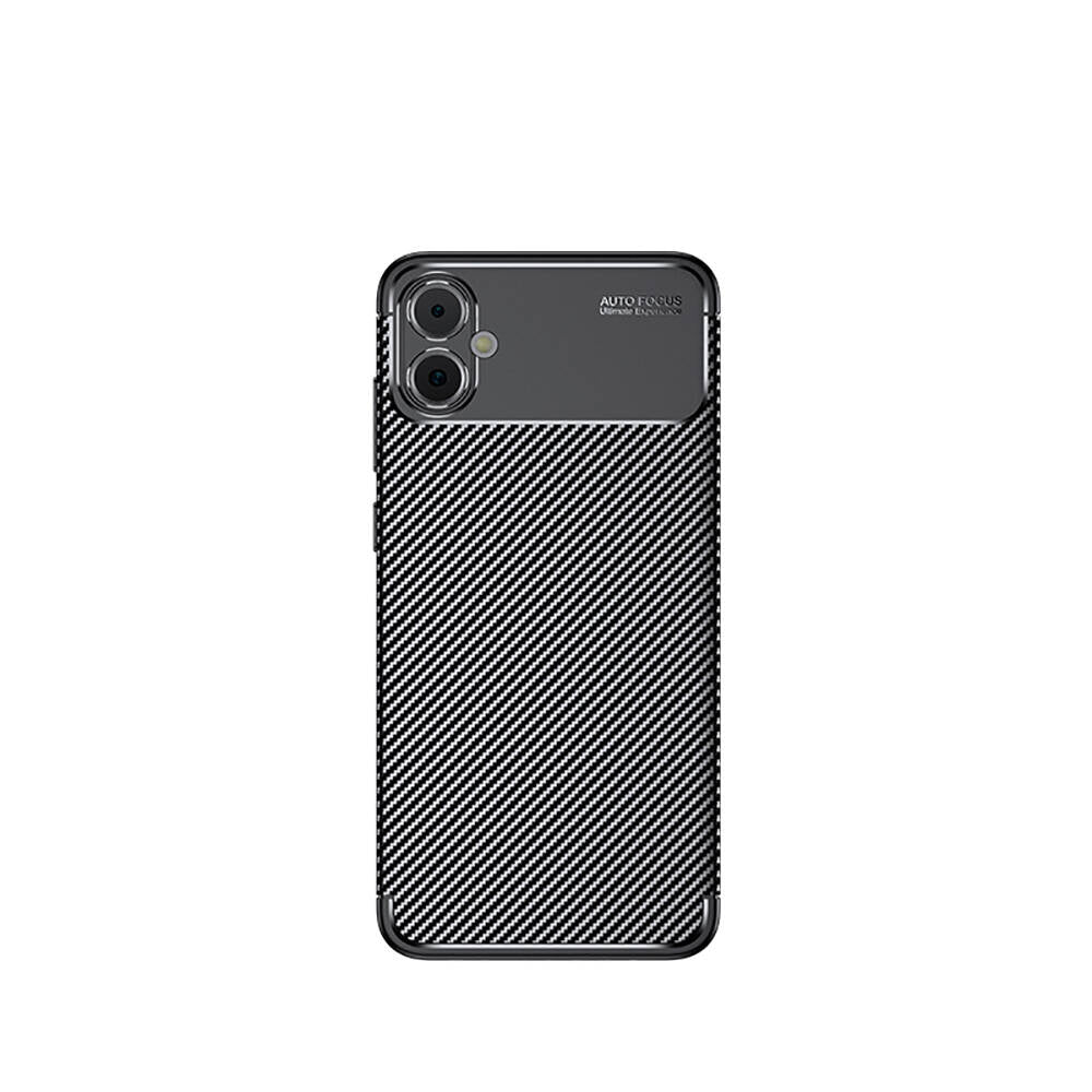 Galaxy A05 Kılıf Zore Negro Silikon Kapak Siyah