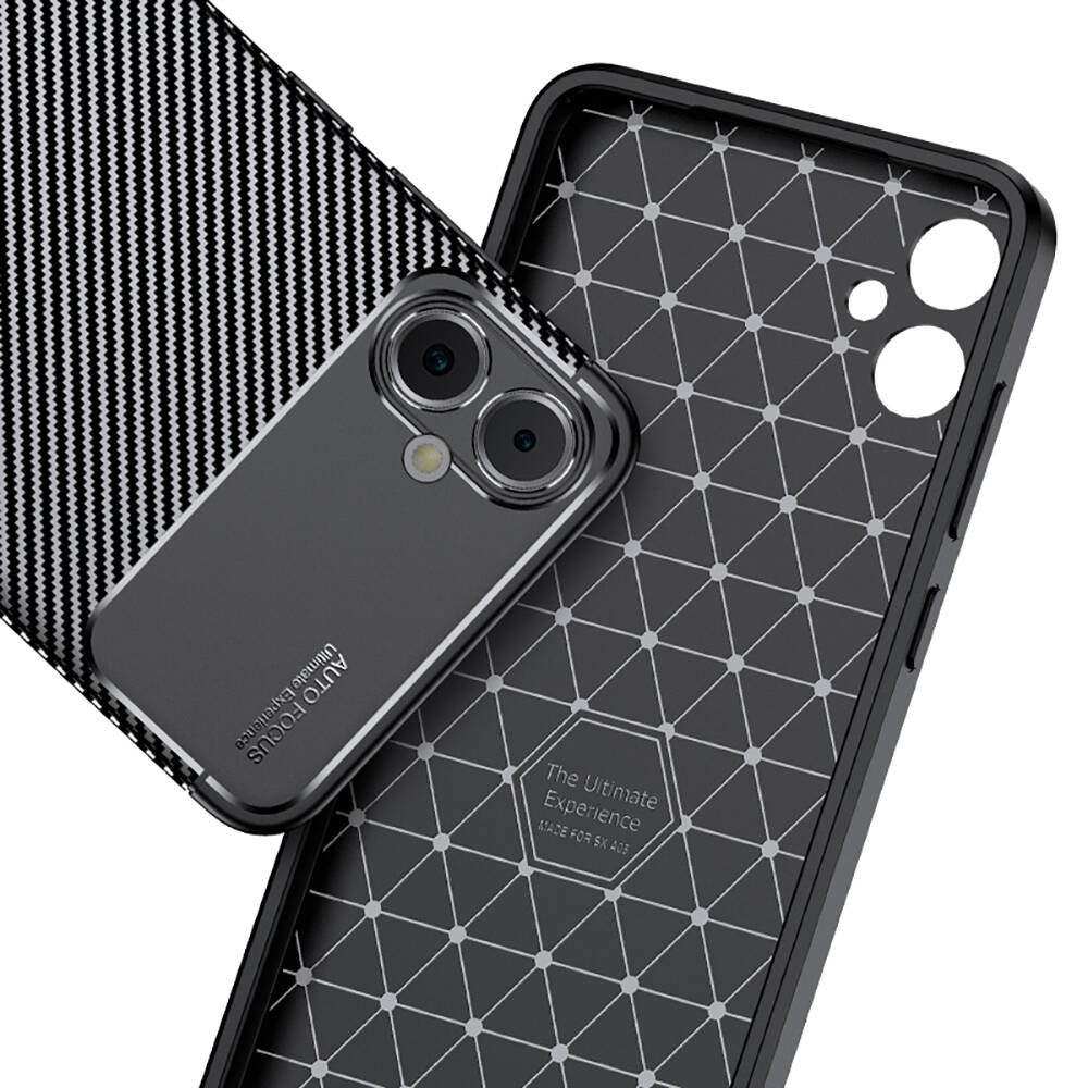 Galaxy A05 Kılıf Zore Negro Silikon Kapak Siyah