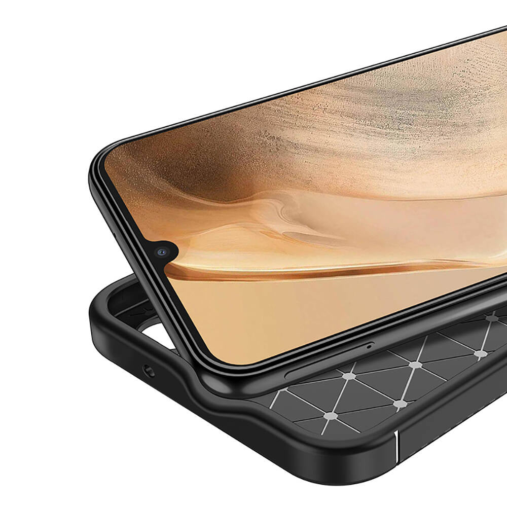 Galaxy A05 Kılıf Zore Negro Silikon Kapak Siyah