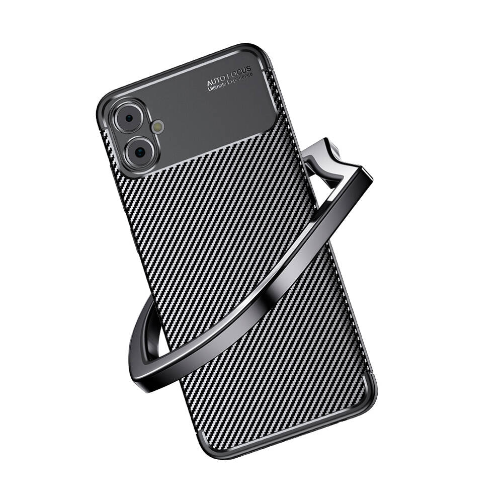 Galaxy A05 Kılıf Zore Negro Silikon Kapak Siyah