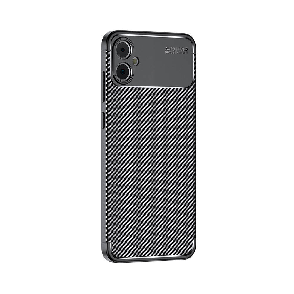 Galaxy A05 Kılıf Zore Negro Silikon Kapak Siyah