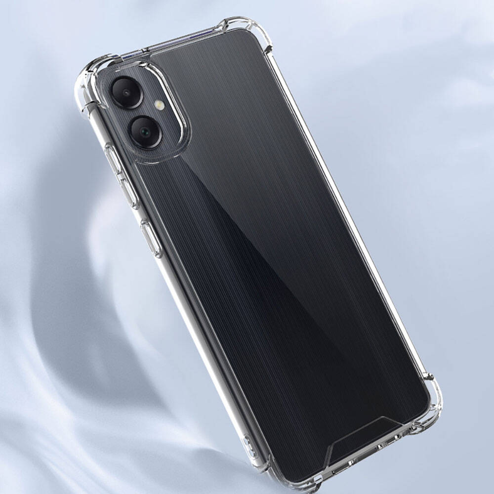 Galaxy A05 Kılıf Zore Nitro Anti Shock Silikon Renksiz