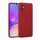 Galaxy A05 Kılıf Zore Premier Silikon Kapak Mürdüm