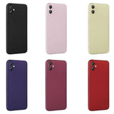 Galaxy A05 Kılıf Zore Premier Silikon Kapak Mürdüm