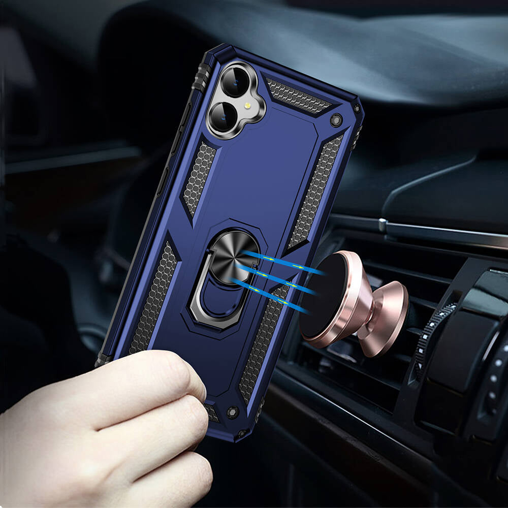 Galaxy A05 Kılıf Zore Vega Kapak Mavi