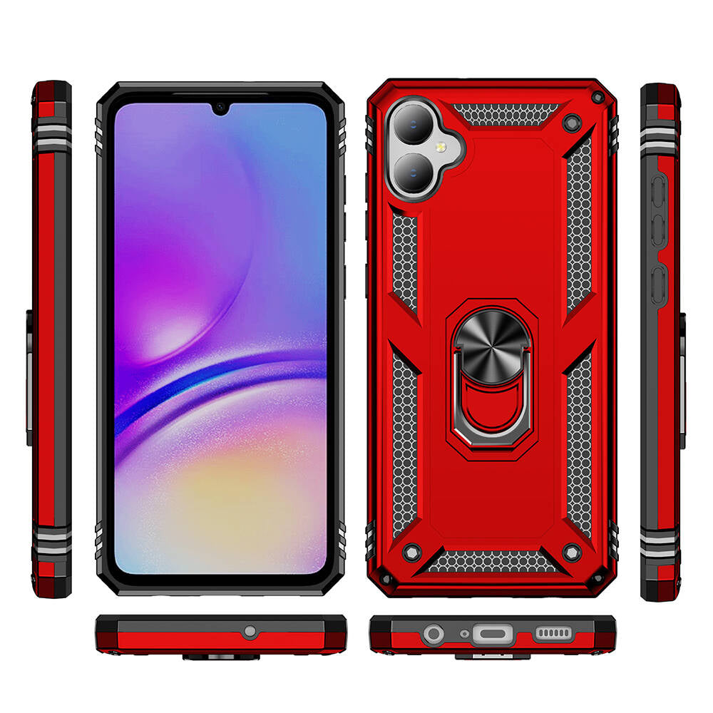 Galaxy A05 Kılıf Zore Vega Kapak Kırmızı