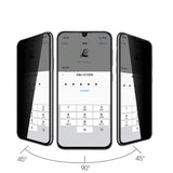 Galaxy A05S Davin 5D Privacy Cam Ekran Koruyucu Siyah
