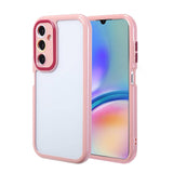 Galaxy A05S Kılıf Kamera Korumalı Renkli Kenar ve Çerçeve Tasarımlı Zore Vitamin Kapak Yeşil