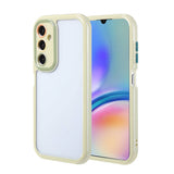 Galaxy A05S Kılıf Kamera Korumalı Renkli Kenar ve Çerçeve Tasarımlı Zore Vitamin Kapak Yeşil
