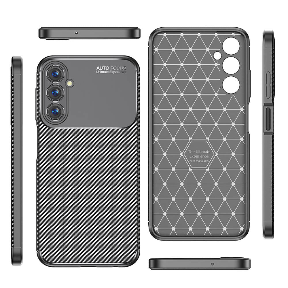 Galaxy A05S Kılıf Zore Negro Silikon Kapak Siyah