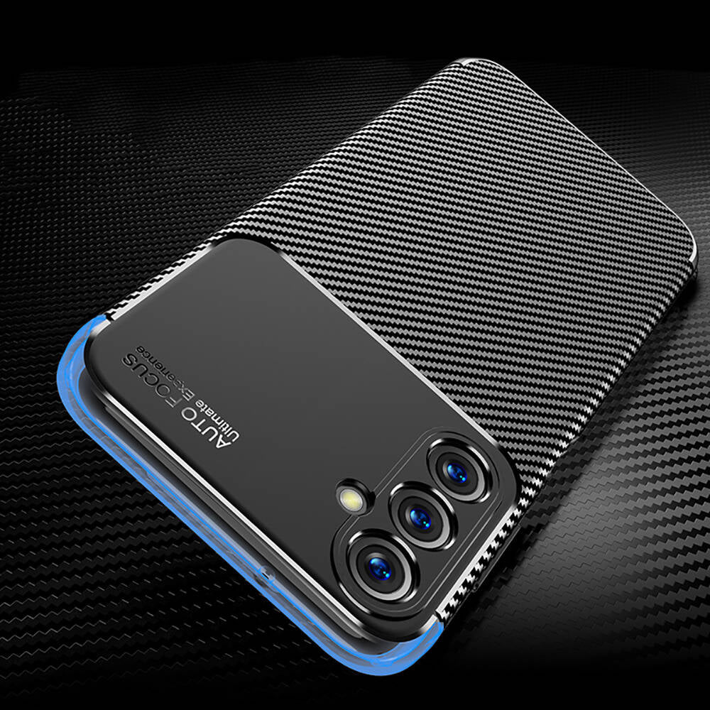 Galaxy A05S Kılıf Zore Negro Silikon Kapak Siyah