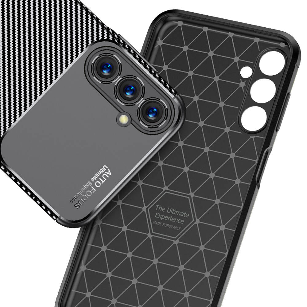Galaxy A05S Kılıf Zore Negro Silikon Kapak Siyah