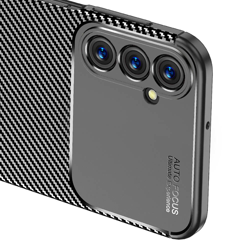Galaxy A05S Kılıf Zore Negro Silikon Kapak Siyah
