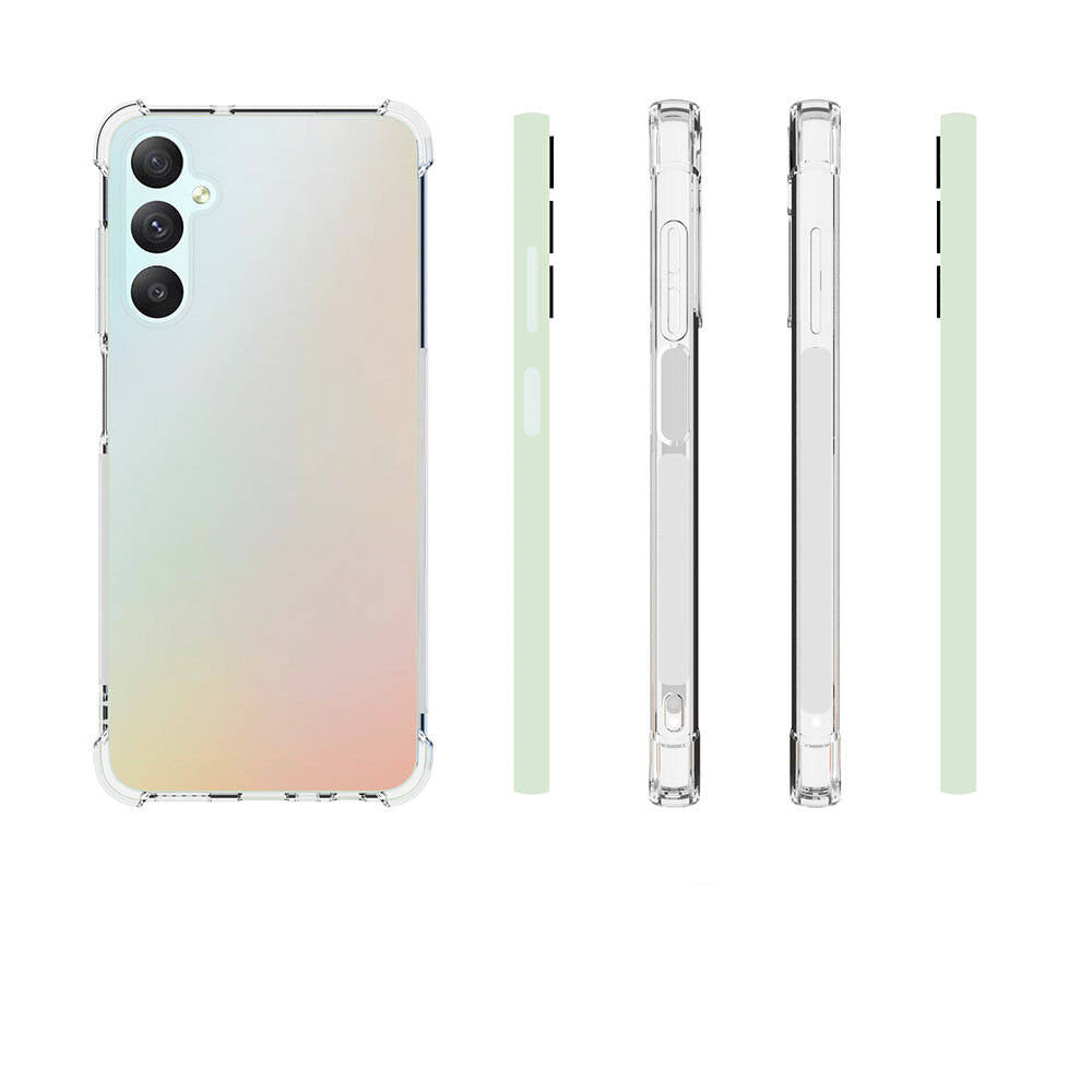 Galaxy A05S Kılıf Zore Nitro Anti Shock Silikon Renksiz