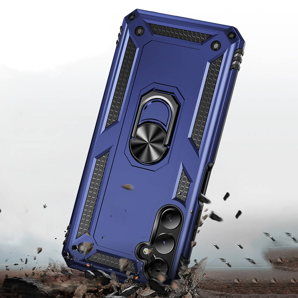 Galaxy A05S Kılıf Zore Vega Kapak Mavi