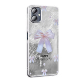 Galaxy A06 Kılıf Desenli Zore Mep Kapak İncili Fiyonk