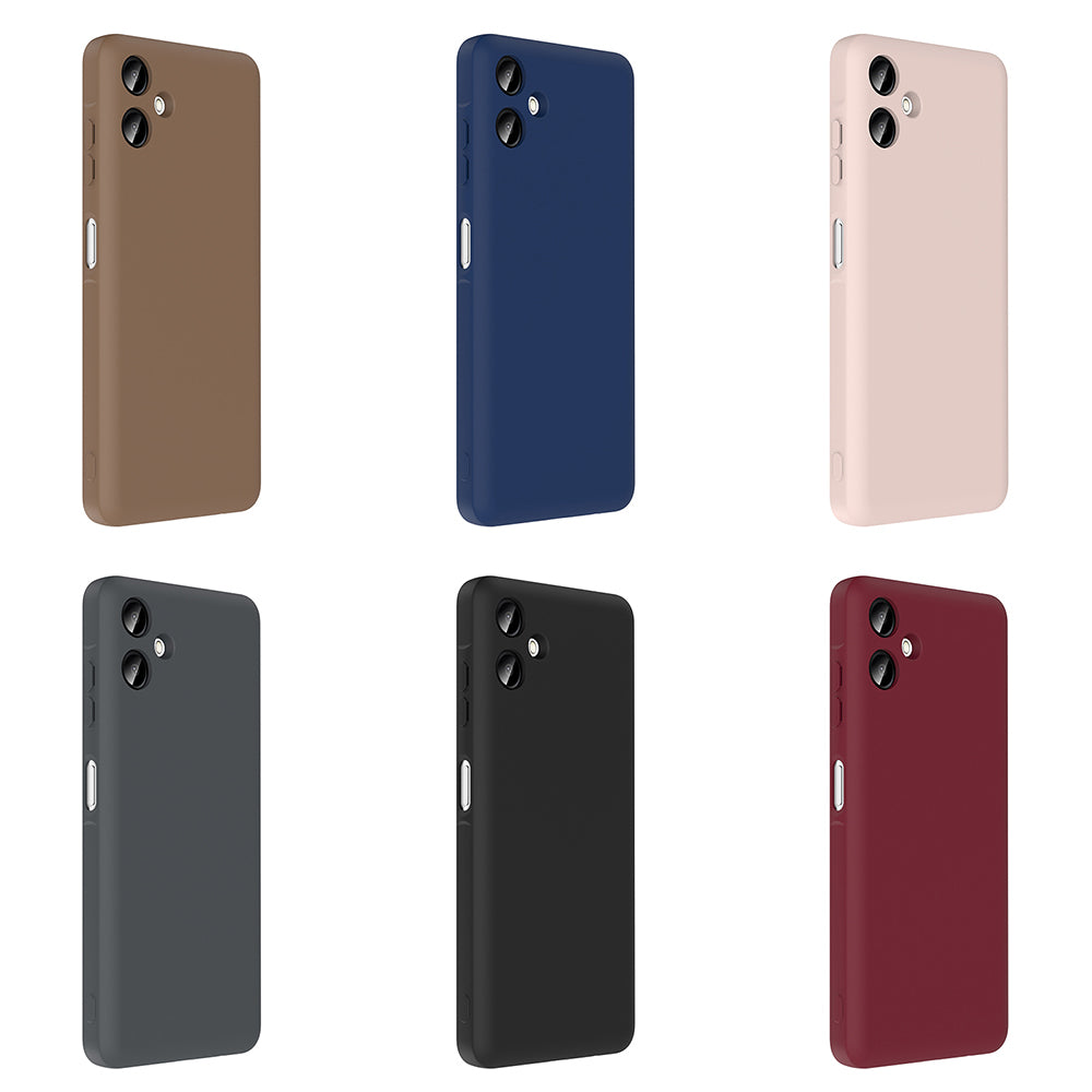 Galaxy A06 Kılıf Kamera Korumalı Kartlık Hazneli Zore Vitra Kapak Siyah