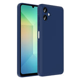 Galaxy A06 Kılıf Kamera Korumalı Kartlık Hazneli Zore Vitra Kapak Lacivert