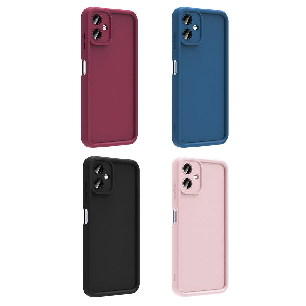 Galaxy A06 Kılıf Kamera Korumalı Zore Ananas Kapak Koyu Yeşil