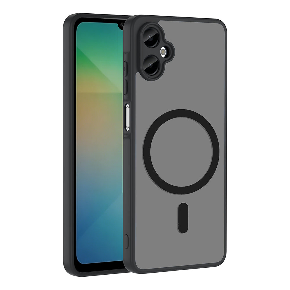 Galaxy A06 Kılıf M-safe Şarj Özellikli Zore Babet Kapak Siyah