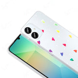 Galaxy A06 Kılıf Şeffaf Figürlü Zore Folk Sert Kapak Fiyonk