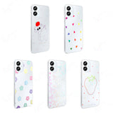 Galaxy A06 Kılıf Şeffaf Figürlü Zore Folk Sert Kapak Sevimli Köpek