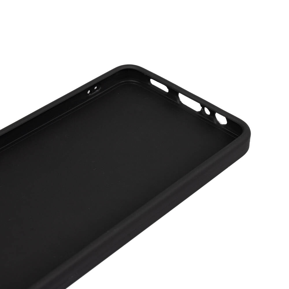Galaxy A06 Kılıf Zore Biye Silikon Siyah