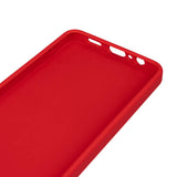 Galaxy A06 Kılıf Zore Biye Silikon Kırmızı