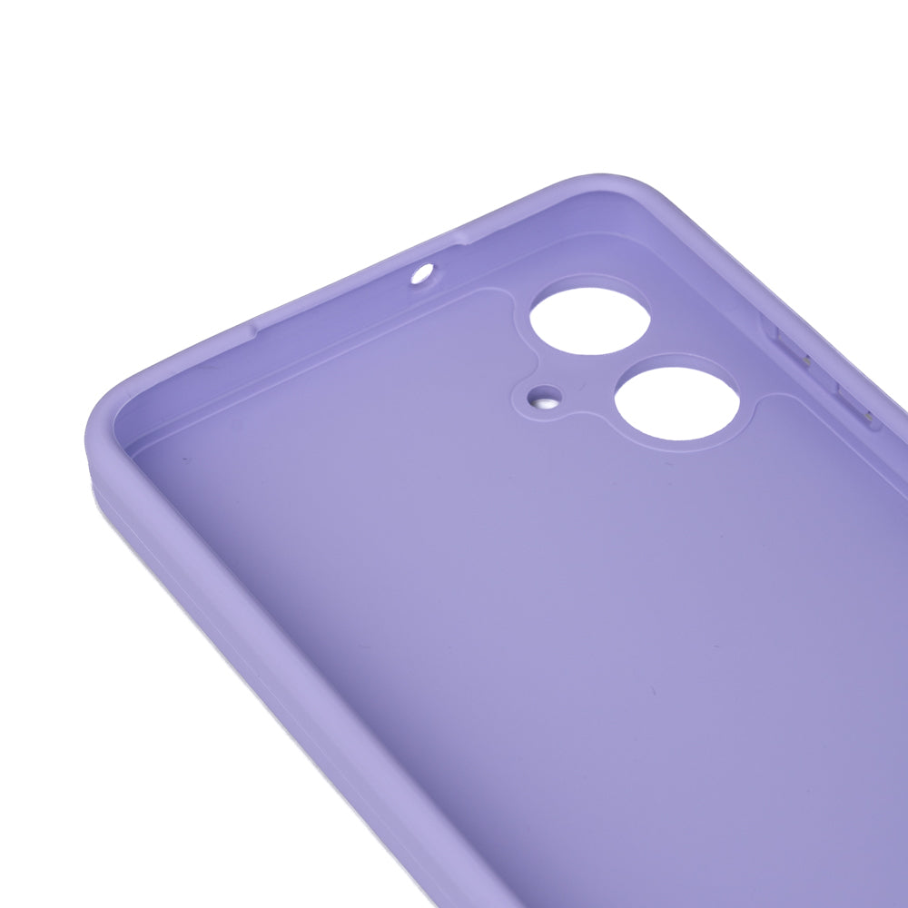 Galaxy A06 Kılıf Zore Biye Silikon Siyah