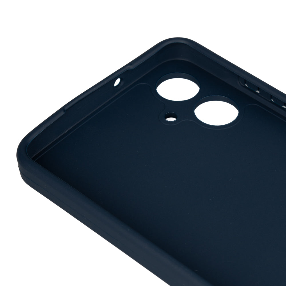 Galaxy A06 Kılıf Zore Biye Silikon Siyah