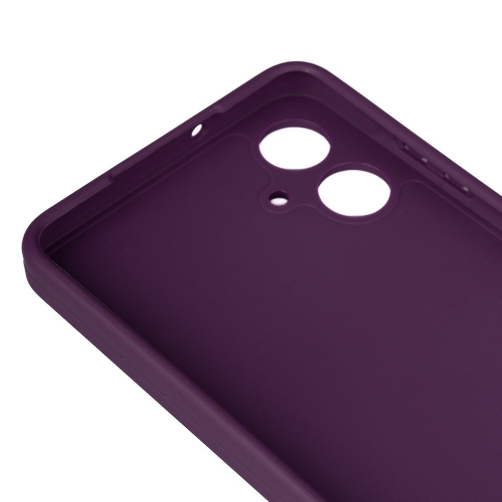 Galaxy A06 Kılıf Zore Biye Silikon Kırmızı