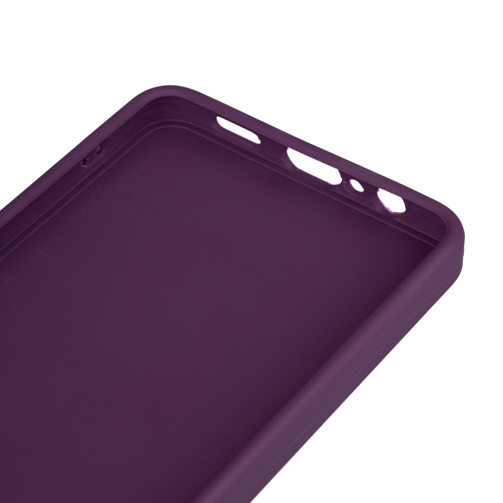 Galaxy A06 Kılıf Zore Biye Silikon Siyah