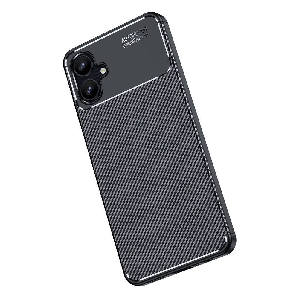 Galaxy A06 Kılıf Zore Negro Silikon Kapak Siyah