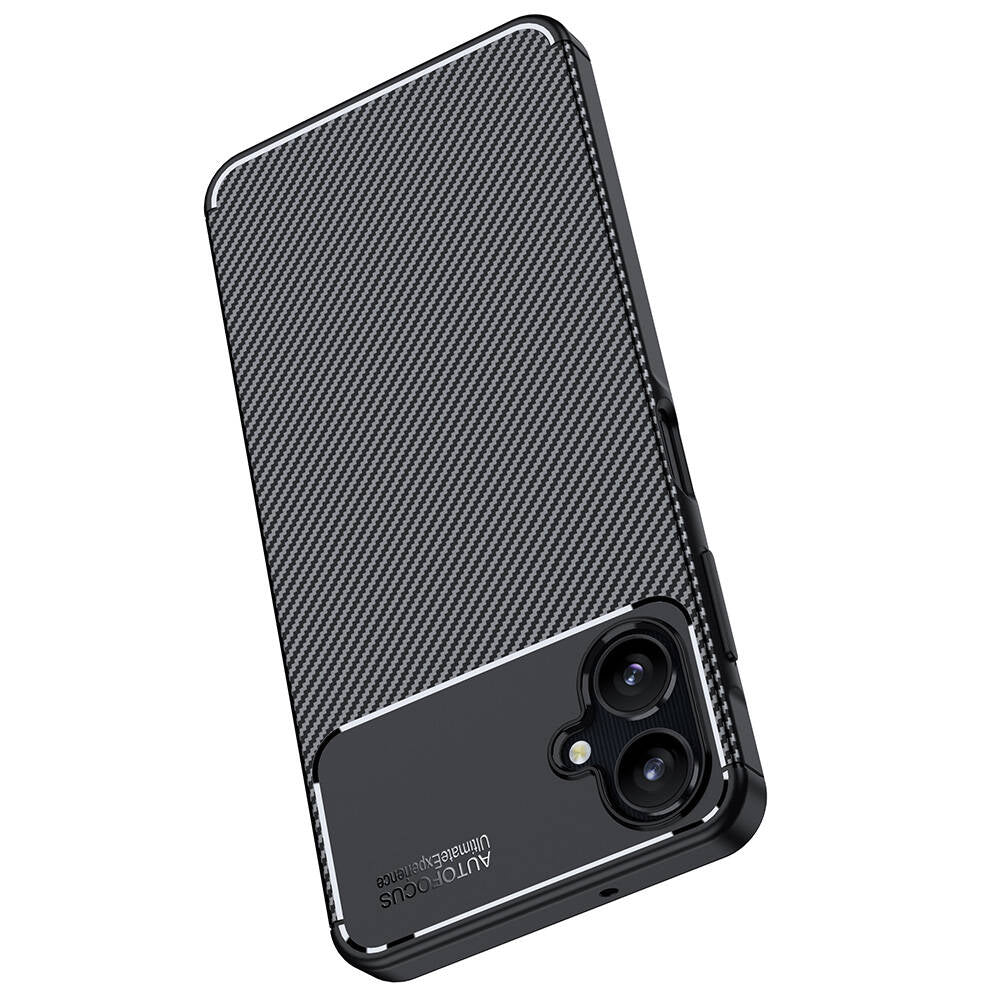 Galaxy A06 Kılıf Zore Negro Silikon Kapak Siyah