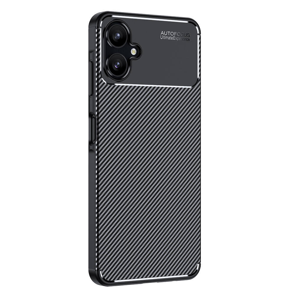 Galaxy A06 Kılıf Zore Negro Silikon Kapak Siyah