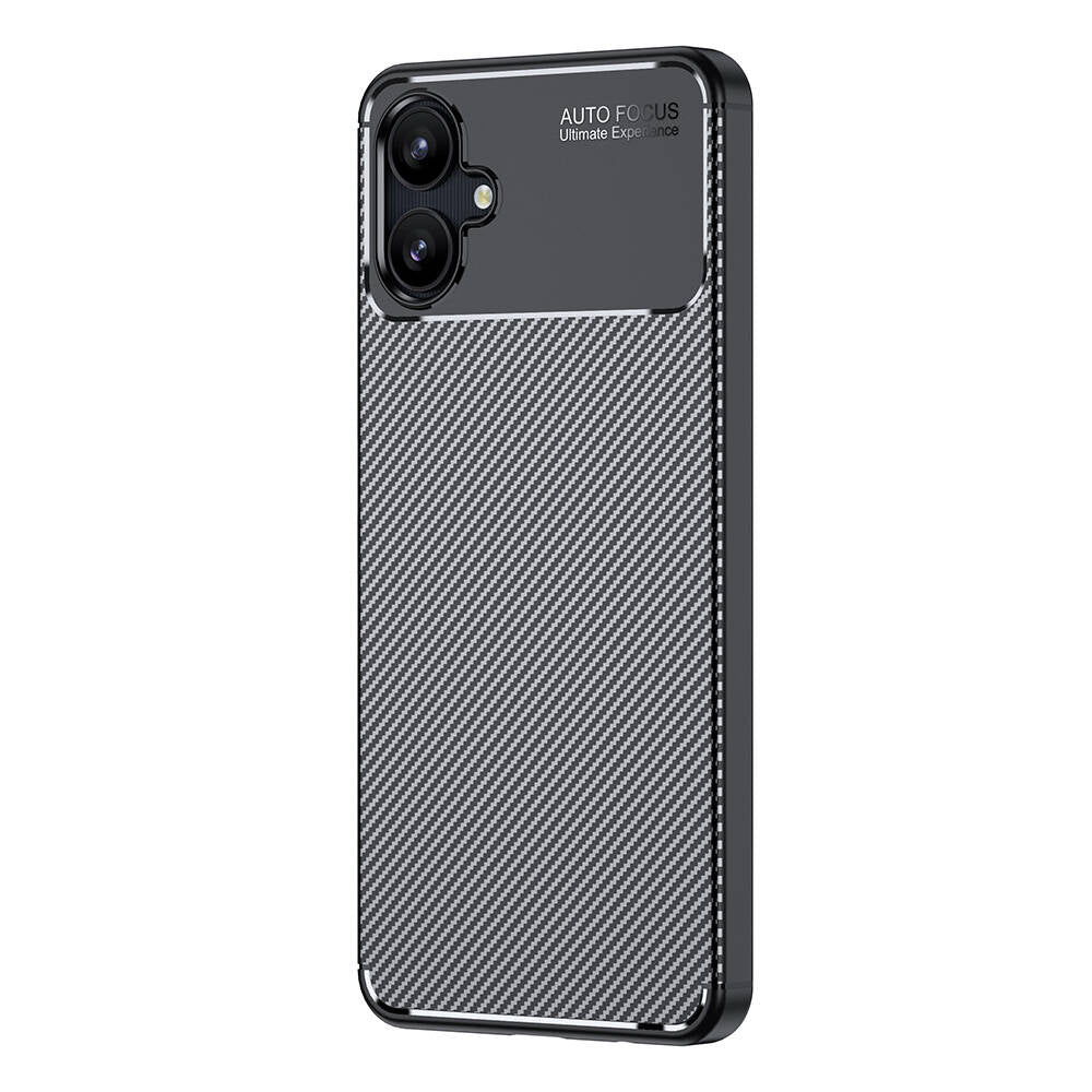 Galaxy A06 Kılıf Zore Negro Silikon Kapak Siyah