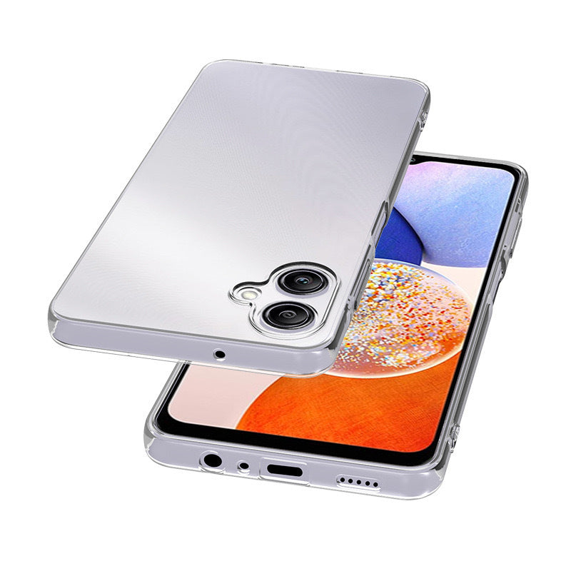 Galaxy A06 Kılıf Zore Süper Silikon Kapak Şeffaf