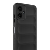 Galaxy A07 Kılıf Esnek TPU Oyuklu Arka Yüzey Tasarımlı Zore Etnik Silikon Kapak Lacivert