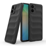Galaxy A07 Kılıf Esnek TPU Oyuklu Arka Yüzey Tasarımlı Zore Etnik Silikon Kapak Koyu Yeşil
